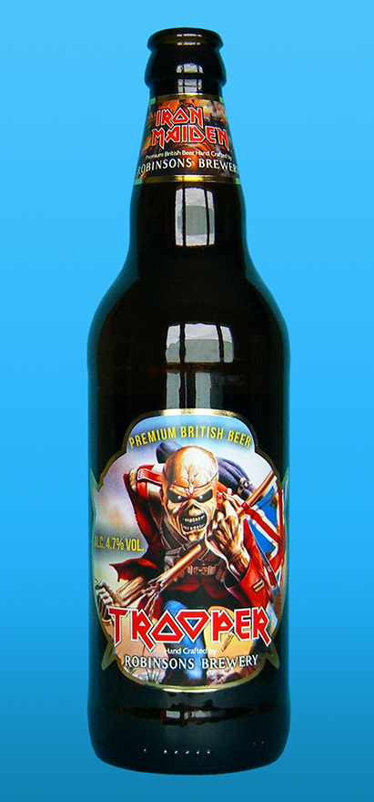 Our Beers, Robinsons - Iron Maiden Trooper, Robinsons Brewery - Iron Maiden Trooper, Robinsons Brewery Iron Maiden Trooper, Robinsons Iron Maiden Trooper